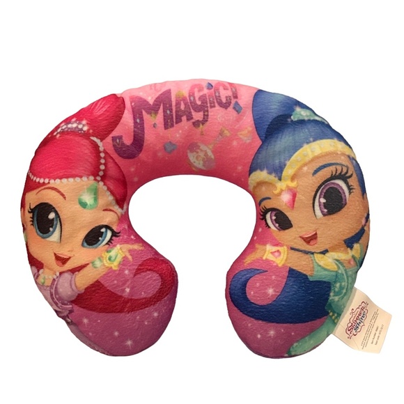 Nickelodeon Other - Nickelodeon Shimmer & Shine Magic Travel Neck Pillow – Kids Purple Genie Pillow